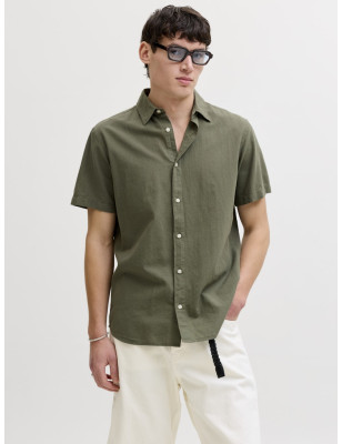 Πουκάμισο JJEBREEZE LINEN Jack&Jones Millaz.gr